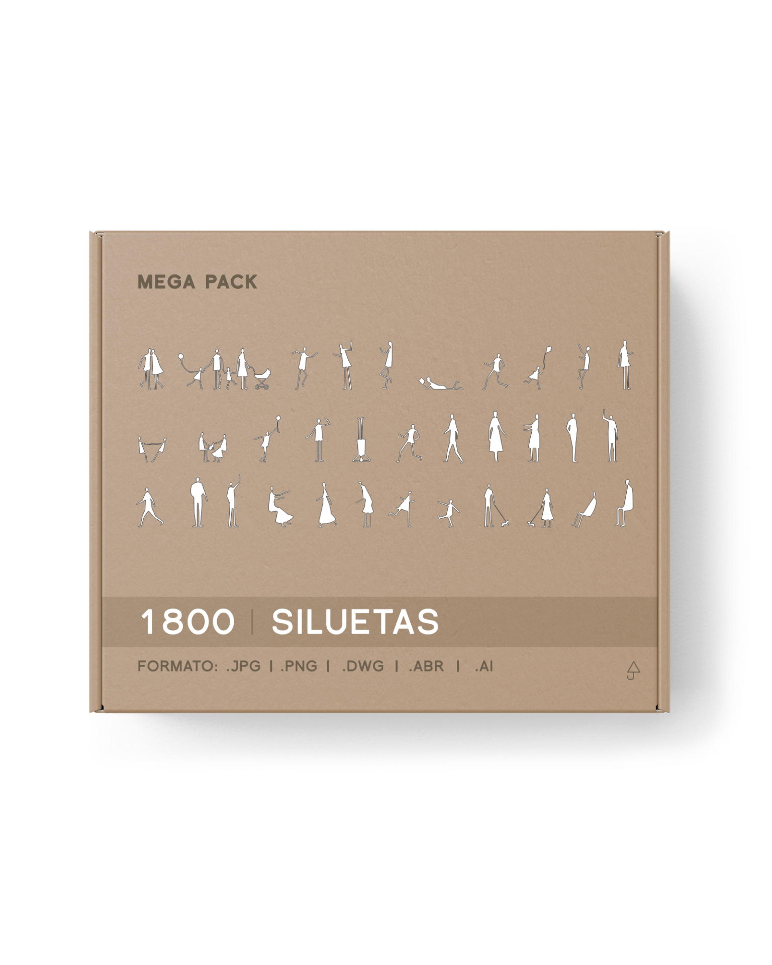 Pack de siluetas de la Biblioteca Carletto