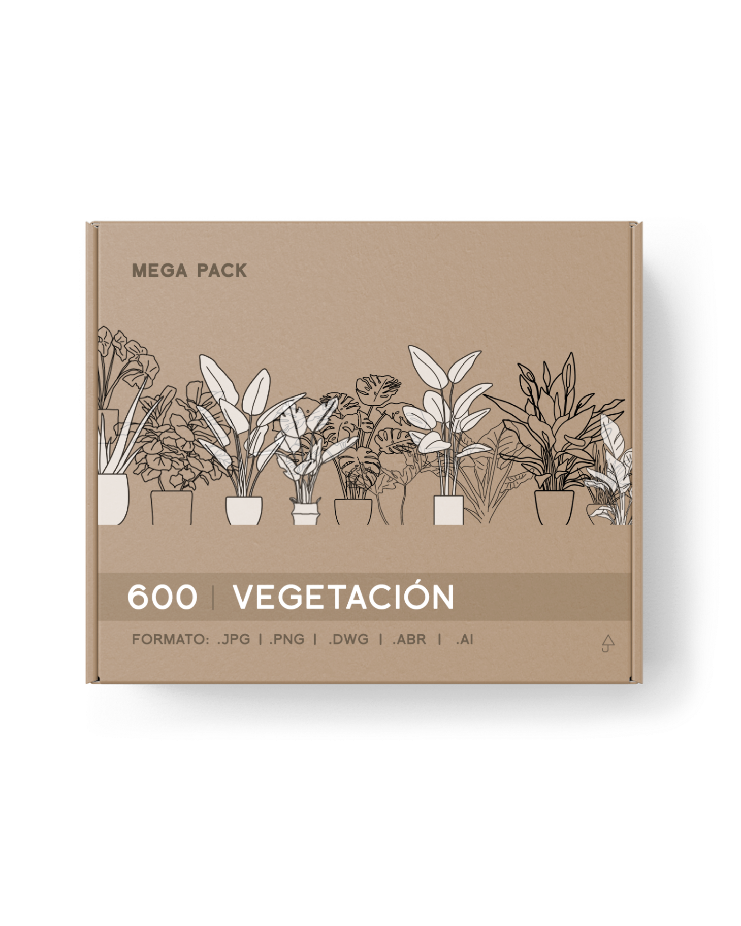 Pack de vegetación de la Biblioteca Carletto